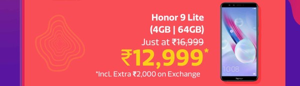 Honor 9 Lite Offer 4 GB