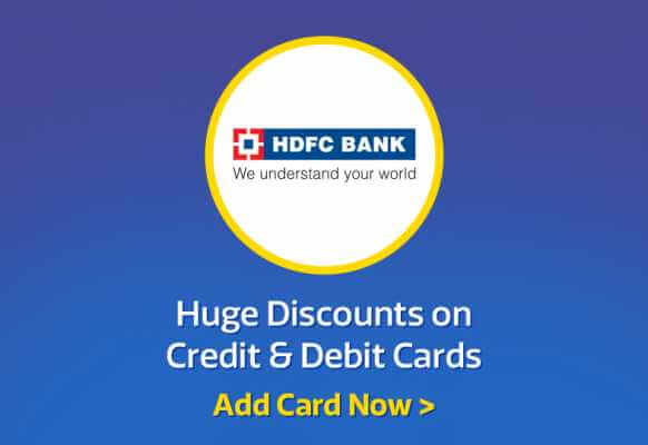 Big Billion Day HDFC Card Offer