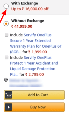 OnePlus 6T exchange offer