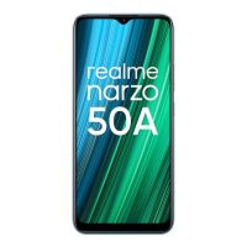 29% OFF: [ HDFC Bank Cards] realme narzo 50A (Oxygen Blue , 4GB RAM + 128 GB Storage) Helio G85 Processor | 50MP AI Triple Camera | 6000 mAh Battery