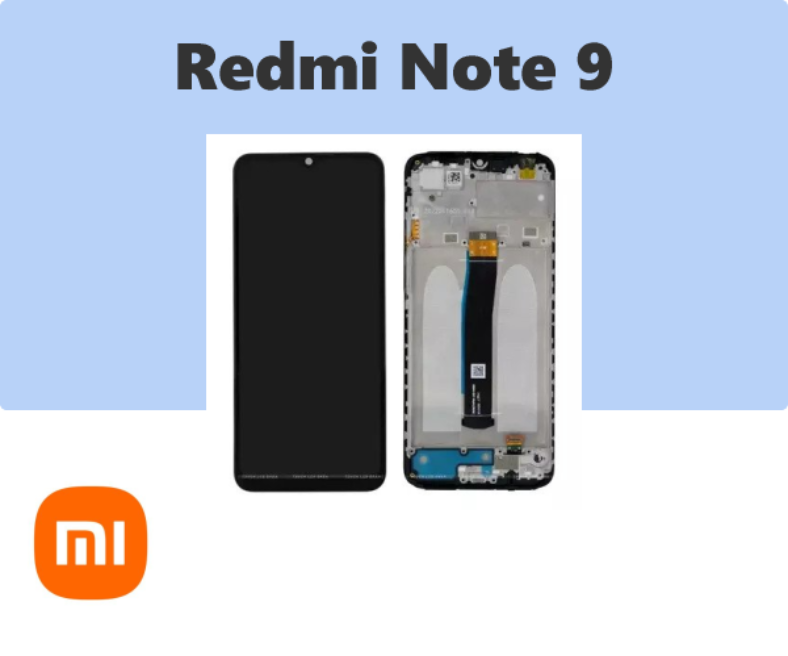 Redmi Note 9 display price in service center [₹1,799]