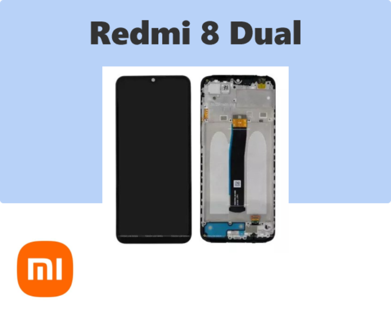 Redmi 8 Dual display price in service center [₹1,399]