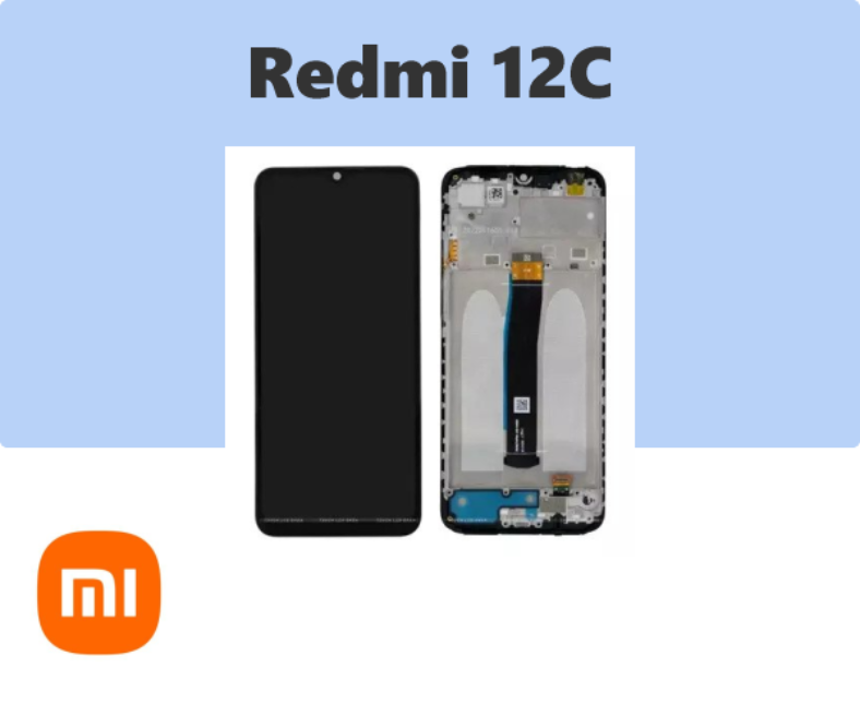 Redmi 12C display price in service center [₹1,799]