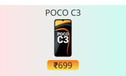 POCO C3 battery replacement official price
