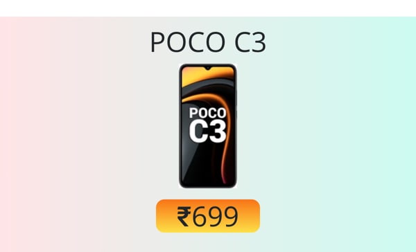 POCO C3 battery replacement official price