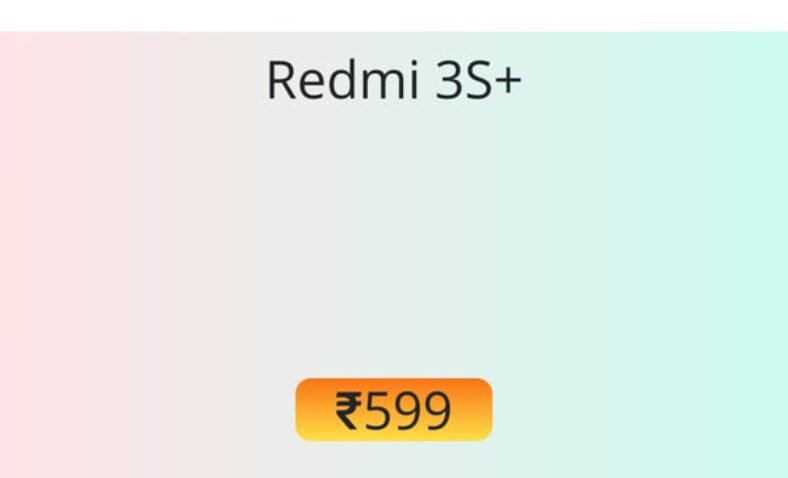 Redmi 3S+ battery replacement cost in service center [₹599]