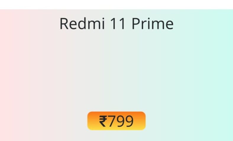 Redmi 11 Prime battery replacement cost in service center [₹799]