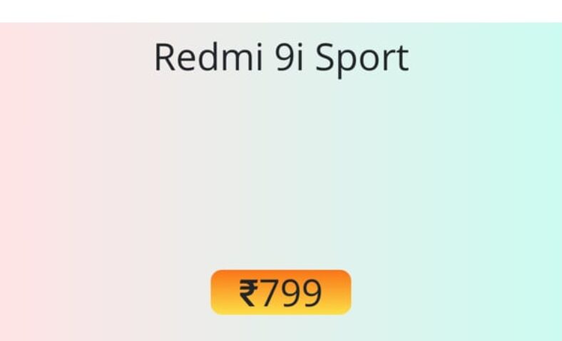 Redmi 9i Sport battery replacement cost in service center [₹799]