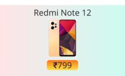 Redmi Note 12 battery replacement official price