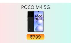 POCO M4 5G battery replacement official price
