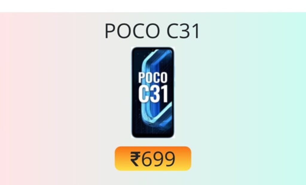 POCO C31 battery replacement official price