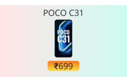 POCO C31 battery replacement official price