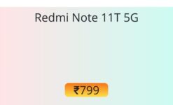 Redmi Note 11T 5G battery replacement official price