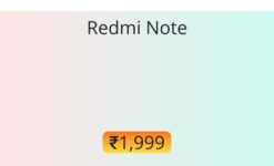Redmi Note battery replacement official price