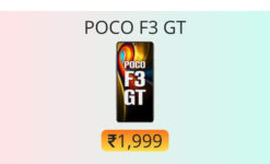 POCO F3 GT battery replacement official price