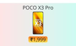 POCO X3 Pro battery replacement official price