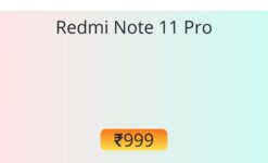 Redmi Note 11 Pro battery replacement official price