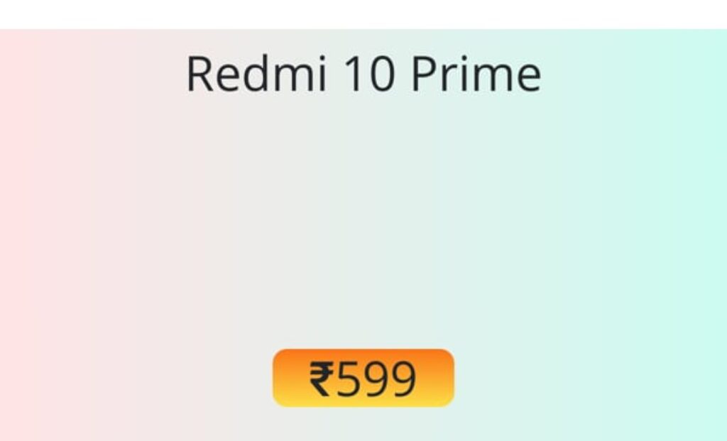 Redmi 10 Prime battery replacement official price