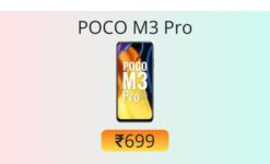 POCO M3 Pro battery replacement official price