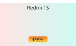 Redmi 1S battery replacement official price