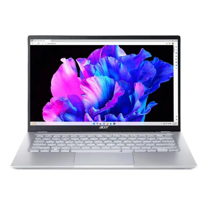 Acer Swift Go 14 Thin and Light Premium Laptop AMD Ryzen 5-7430U Processor (Windows 11 Home/ 16 GB/ 512 GB SSD/MS Office Home and Student) Pure Silver