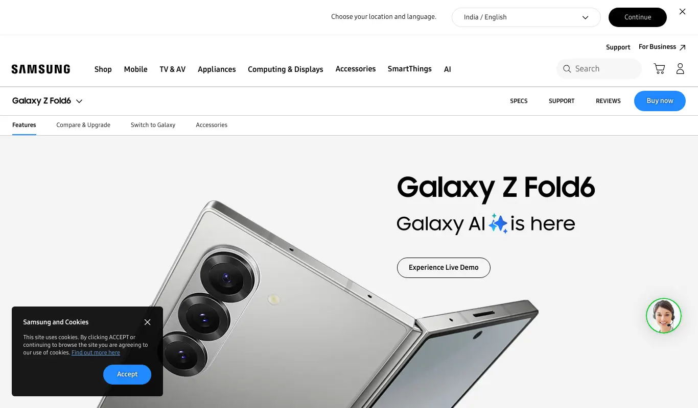 Samsung Galaxy Z Fold6 Exchange Offer