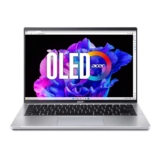 Acer Swift Go OLED Display Thin and Light Premium Laptop Intel Core i5 13th Gen (Windows 11 Home/16GB/ 512 GB SSD/MS Office Home and Student) Pure Sil