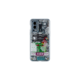 OnePlus Nord 2 5G Quantum Bumper Case Doodle Chaos IN