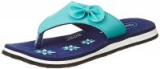 76% OFF: [Size 5] Bourge Gallery-255 Navy and Aqua Flip-Flops
