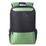 Acer Lite Extra Soft Padded Backpack Panel with Airmesh (16 Litre Capacity/Heavy Duty SBS Zippers/Premium 1680D Polyester Fabric) Premium Black and Gr