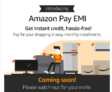 Cardless EMI using Amazon (Amazon Pay EMI) – Instant Credit up to ₹60,000