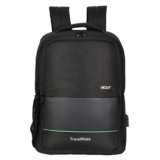 Acer Commercial Backpack ( Premium Black with Embossed Design )