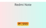 Redmi Note battery replacement cost in service center [₹1,999]