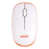 Acer Wireless Mouse (White and Orange)