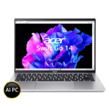 Acer Swift Go 14 AI Ready Thin and Light Premium Laptop Intel Core Ultra 5 Processor – 125H (Windows 11 Home/ 16 GB/ 512 GB SSD/MS Office Home and Stu