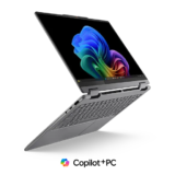 Lenovo Yoga 7 2-in-1 Intel, 35.56cms – Core Ultra-Intel® Core™ Ultra 5 226V (LPE-cores up to 3.50 GHz P-cores up to 4.50 GHz / 16 GB MOP)-512 GB SSD M.2 2242 PCIe Gen4 TLC-16 GB RAM