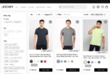 Men’s t-shirt starting from Rs 549 Jockey Coupons and Promocodes