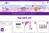 Flat 40% off + gifts + Extra 10% off, use code- ADBDAY Plum Goodness Promo Code